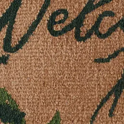 Saral Home Beige Welcome Home Door Mat image 4