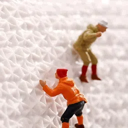 Bajo's Brown & White Self-Designed Anti-Skid Doormat image 2