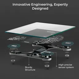 MS ENTERPRISE Electronic Digital Personal Bathroom Weight Machine Weighing Scale image 2