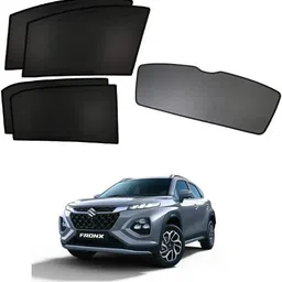 top vechile Rear Window, Side Window Sun Shade For Maruti Suzuki Fronx-picture-11