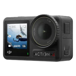 DJI Osmo Action 4 Adventure Combo 4K and 10MP 120 FPS Waterproof Sports Action Camera with CMOS Sensor (Black) image 4