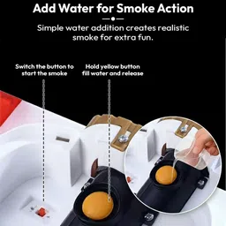 staranddaisy Baby Swing Car with LED Light & Music, Backrest Seat, Storage & 360° Swivel Rideons & Wagons Non Battery Operated Ride On image 3