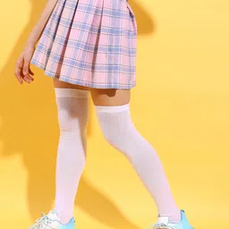 tokyo talkies Women Checkered Skorts Multicolor Skirt image 4