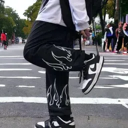 top deal Men Relaxed Fit Mid Rise Black Jeans image 5