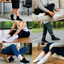 ignoto Women Solid Ankle Length image 5