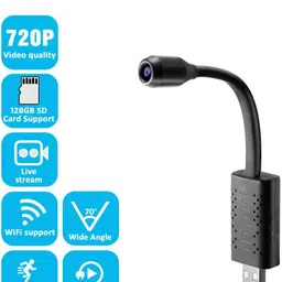 IFITech 720P IFISPY01CW HD USB Universal Interface WiFi Mini Flexi Neck Camera | Security Camera image 2