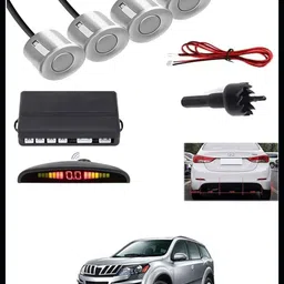 peeps store Car Premium 4 Silver Reverse Parking Sensor-AP25B345 Car Premium 4 Silver Reverse Parking Sensor-AP25B345 Parking Sensor-picture-11