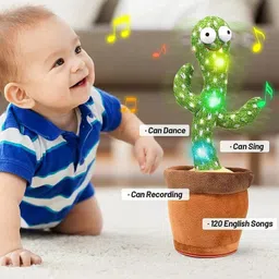 houseofcommon Dancing Cactus Toy with Mimic Speak Option For Kids-picture-15