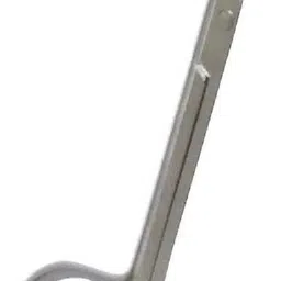 bhauvik Moustache/Beard/Eyebrow/Nose Hair Trimming Scissor (Set of 1, Silver) Scissors image 3