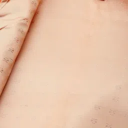 SOJANYA Men Off White Kurta with Churidar & Nehru Jacket image 4