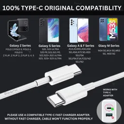RoarX Type C 6 A 1 m 20 W PD Fast Charging USB C to C Cable Compatible with 15/ 15 Pro/ 15 Pro Max image 5