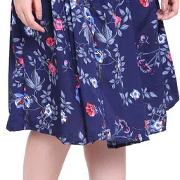manat diva Women Printed A-line Multicolor Skirt image 3