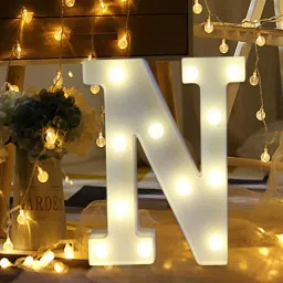 mansaa Mini Decortive- Name Battery Operated Decorative Light image 1