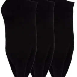 N2S NEXT2SKIN Women Pack Of 3 Black Cotton Low Ankle-Length Thumb Socks-picture-16
