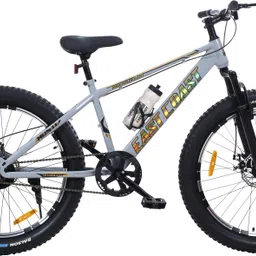 east coast Hustle Gold 26T cycle II Double Disc II Fat Tyres II Double Wall Alloy Rims 26 T (inch) Mountain Cycle image 3