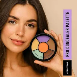 nigrifix 6in1 Color Corrector Multi 6 Shades Face Correction Palette 1pcs Concealer-picture-32