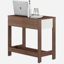a globia creations Champ Writing Table in Frosty Brazilian Walnut Finish image 5