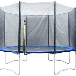 iris TÜV Approved Fitness Trampoline with Enclosure Net & Safety Poles Trampoline-picture-16