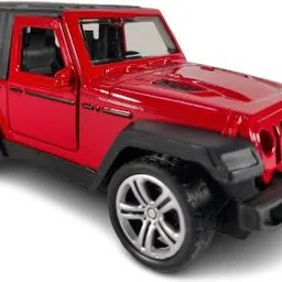 raminderent Thar Die-Cast Car 1:28 Scale–15 cm Metal SUV Pull Back Action & Openable Doors-picture-24
