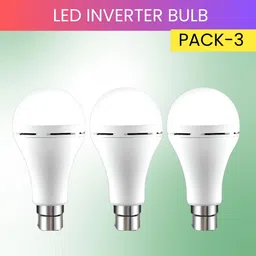 guggu 12W Emergency Inverter Bulb, Rechargeable Emergency Led Bulb For Power CutsZ295 4 hrs Bulb Emergency Light-picture-32