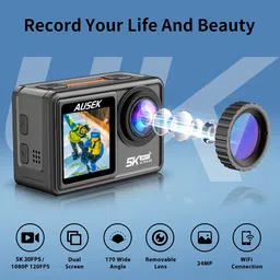 CLEGO 5K ACTION CAMERA 5K ACTION CAMERA Camcorder image 2