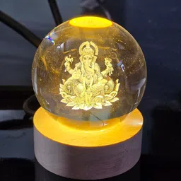 rai gadegts 3D Crystal Ball Night Lamp-picture-44