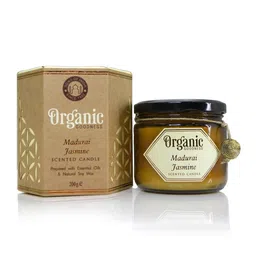 Madurai Jasmine Organic Scented Candle by Song of India image 2