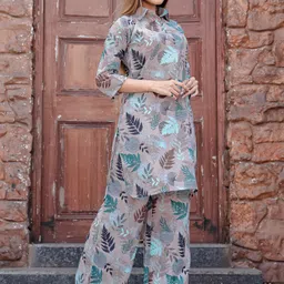 indian rani Top Palazzos Co-ords Set image 4