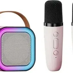 webdeals K12 Wireless Bluetooth Speaker With Wireless Mic K12 / s8 5 W Bluetooth Home Audio Speaker image 2