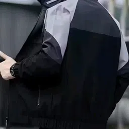 MAARVIK Solid Men Wind Cheater image 3