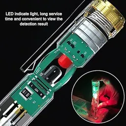 nhouse Intelligent Tester Pen Power Voltage Electricity with High Brightness LED Light Digital Voltage Tester image 5