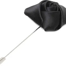 MUTAQINOTI Silk Cufflink & Tie Pin Set image 4