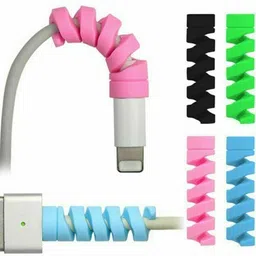 ROYALGUDGET Spiral Data Cable (USB Cable) Protector Cable Protector image 2