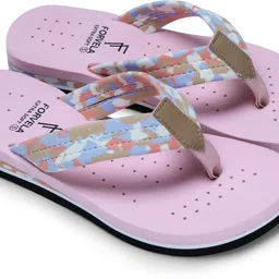 forvela Flat Soft Ortho Diabetic Orthopaedic Doctor Slipper For Women Flip Flops image 3