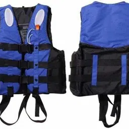 inllex Adult Kids Life Jacket Swimming Boating Drifting Floating Vest with Whistle Swim Floatation Belt image 1