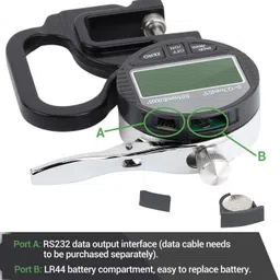mxrady hsetin Digital Thickness Gauge/Meter Metric/inch Paper/Film/Fabric/Tape Thickness Gauge DMG-15 Digital Caliper image 4