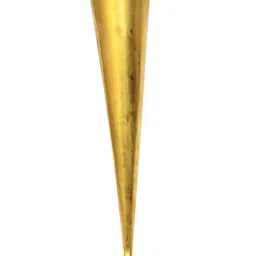 poojan paatr Pure Brass Made Gomukh/Gaumukhi/Cow Face vessal Antique Sirangi with Gold. Brass Kalash-picture-15