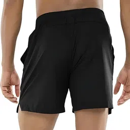 ss fashion Solid Men Black Sports Shorts image 2