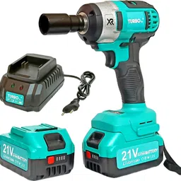 hakimi TURBO 21V CORDLESS IMPACT WRENCH PRO | 350 N.m Torque | 2400 RPM | Two Battery Cordless Impact Wrench-picture-17