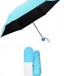jyoresha Designer Ultra Mini UV Coated 4-Fold Travel Capsule Umbrella Umbrella image 2