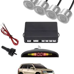 aarsh stores NW_Universal 4 Silver Reverse Parking Sensor-AF25A567 NW_Universal 4 Silver Reverse Parking Sensor-AF25A567 Parking Sensor image 1