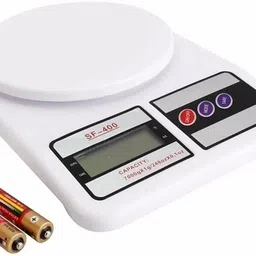 NIVAYO SF 400, 10KG Ultra Slim Weight Machine - For Home, Kitchen Weighing Scale-image-72