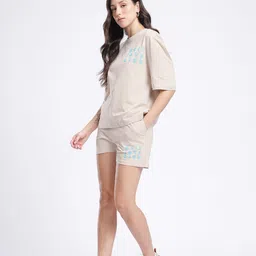 glitchez Tshirt Regular Shorts Co-ords Set image 3