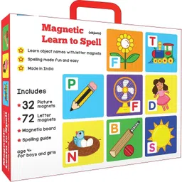 zokato Magnetic Learn To Spell With 32 Picture Magnets & 72 Letter Magnets-picture-18