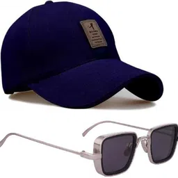 Self Design, Embroidered, Solid Sports/Regular Cap-image-11