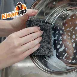 pranay's kleanup Stainless Steel Scrub Pad for Utensils Dish Washing Durable Rust-Free Pack of 1 Scrub Pad, Stainless Steel Scrub, Scrub Sponge image 5