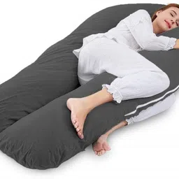 hundur store Microfibre Solid Pregnancy Pillow Pack of 1 image 4