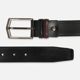 peter england Men Multicolor Genuine Leather Belt image 2