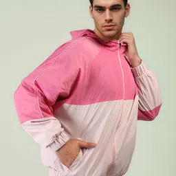 CHKOKKO Men Windcheater Colorblock Men Wind Cheater-image-64