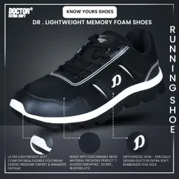 doctor extra soft Memory Foam Running Shoe with EVA Sole Sports,Lightweight & Comfortable D-2003 Running Shoes For Men image 3